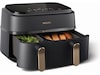 Philips Dual Basket Airfryer 9L NA352/00 (grå/copper) -B-Grade Demo hjem & fritid