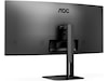 AOC 34" curved skjerm CU34V5C/BK/23 Skjermer