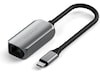 Satechi USB-C til Ethernet Adapter 18cm (grå) Kabeladaptere & overganger