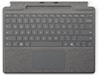 Microsoft Surface Pro Keyboard med oppbevaring til pen (platina) Tastatur og stylus