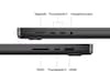 Macbook Pro 16 M4 Pro (2024) 512GB (stellarsvart) PC - Bærbar / laptop