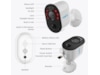 Reolink Home Hub med 2x B310 overvåkningskamera Overvåkningskameraer