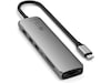 Satechi 7-i-1 Slim Multiport docking (stellargrå) Dockingstasjon & USB-HUB