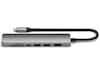 Satechi 7-i-1 Slim Multiport docking (stellargrå) Dockingstasjon & USB-HUB
