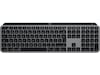 Logitech MX Keys S for Mac trådløs tastatur (space grey) Tastatur