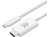 4smarts USB-C til HDMI kabel 2m (hvit) USB-kabler