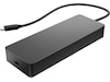 HP Universal USB-C Multiport Hub (sort) Dockingstasjon & USB-HUB