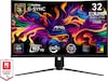 MSI 32" 4K curved gamingskjerm MAG 321CUP QD-OLED Skjermer