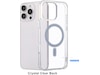 iiglo iPhone 16 Pro Max Magnetic Clear Case (gjennomsiktig) Deksel til mobiltelefon
