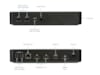 Targus USB4 Triple Video Docking Station 100W Power Dockingstasjon & USB-HUB