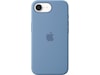iPhone 16e Silikondeksel (vinterblå) Deksel til mobiltelefon