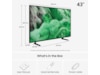 Samsung 43" Q7F2 QLED 4K Smart TV (2025) 20 - 49 tommer TV