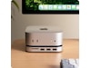 Satechi Mac Mini M4 Stand & Hub (sølv) Docking