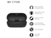 Sony WF-C710N Trådløse ørepropper, In-ear (sort) Ørepropper