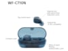 Sony WF-C710N Trådløse ørepropper, In-ear (blå) Ørepropper