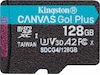 Kingston Canvas Go! Plus microSD 128GB Minnekort til foto & video