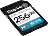 Kingston Canvas Go! Plus SDXC 256GB Minnekort til foto & video