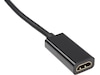 MiniDP til HDMI Adapter 5cm (sort) Kabeladaptere & overganger