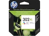 HP Blekk 302XL Tricolor Blekkpatroner