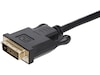Displayport til DVI-D kabel 1m (sort) Monitorkabler