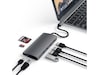 Satechi MultiPort 4K Docking V2 (stellargrå) Dockingstasjon & USB-HUB