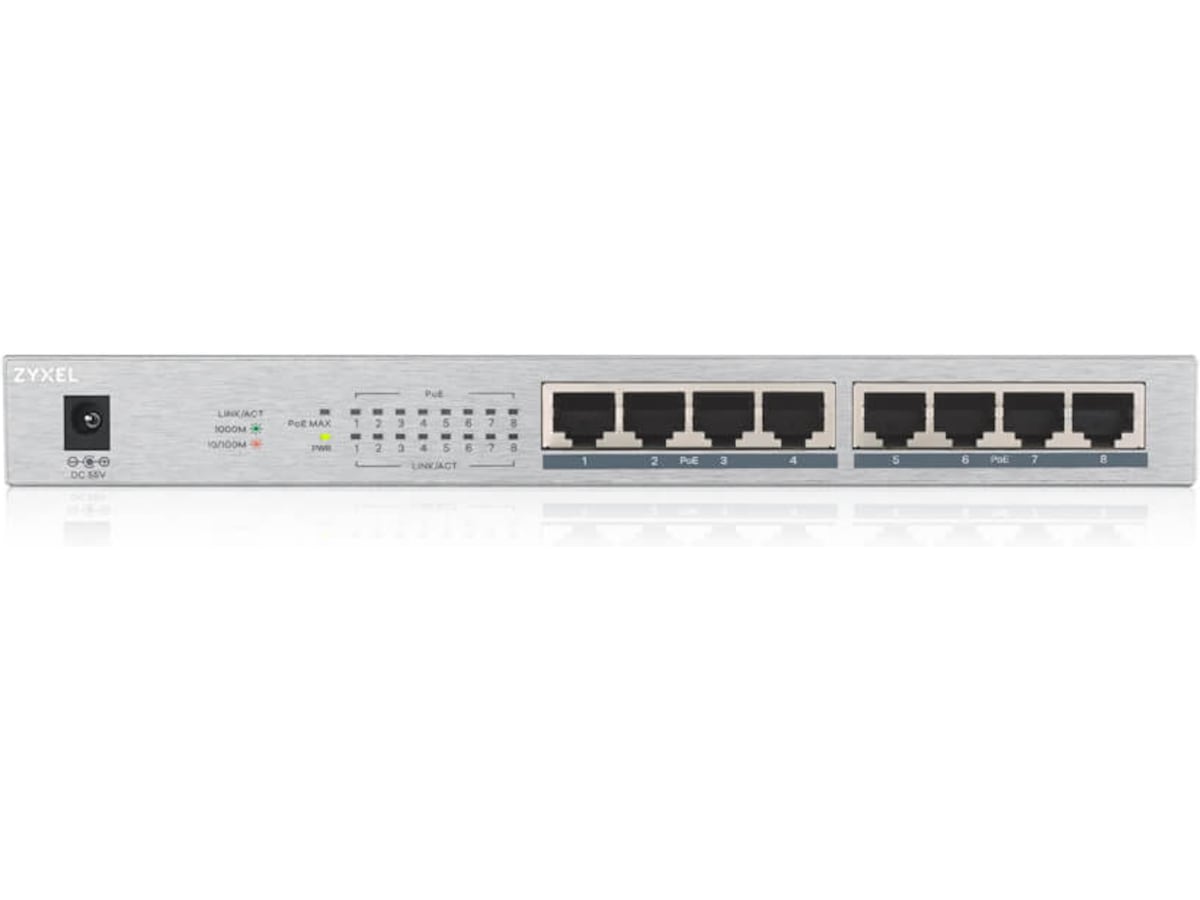 Zyxel GS1008HP PoE+ Switch Switch