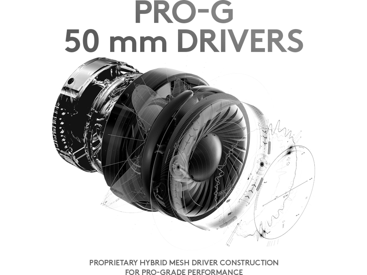 Logitech G Pro X Gaming Headset (sort) Gaming headset