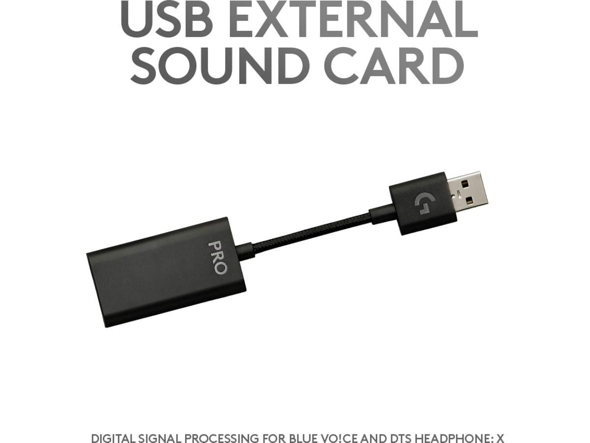 Logitech G Pro X Gaming Headset (sort) Gaming headset