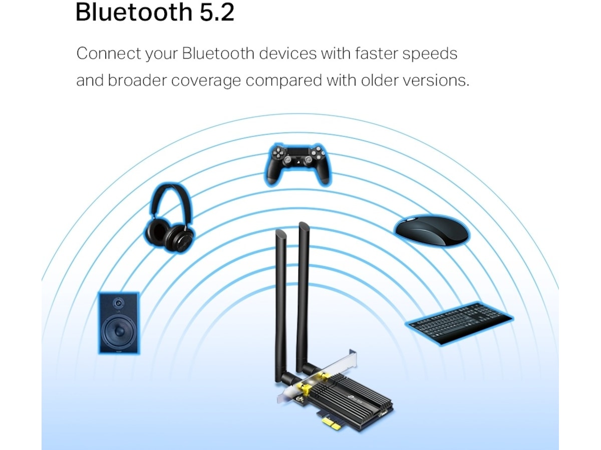 TP-Link Archer TX50E Nettverkskort Nettverkskort