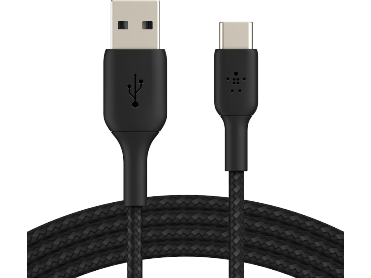 Belkin USB-A til USB-C kabel 1m (sort) USB-kabler