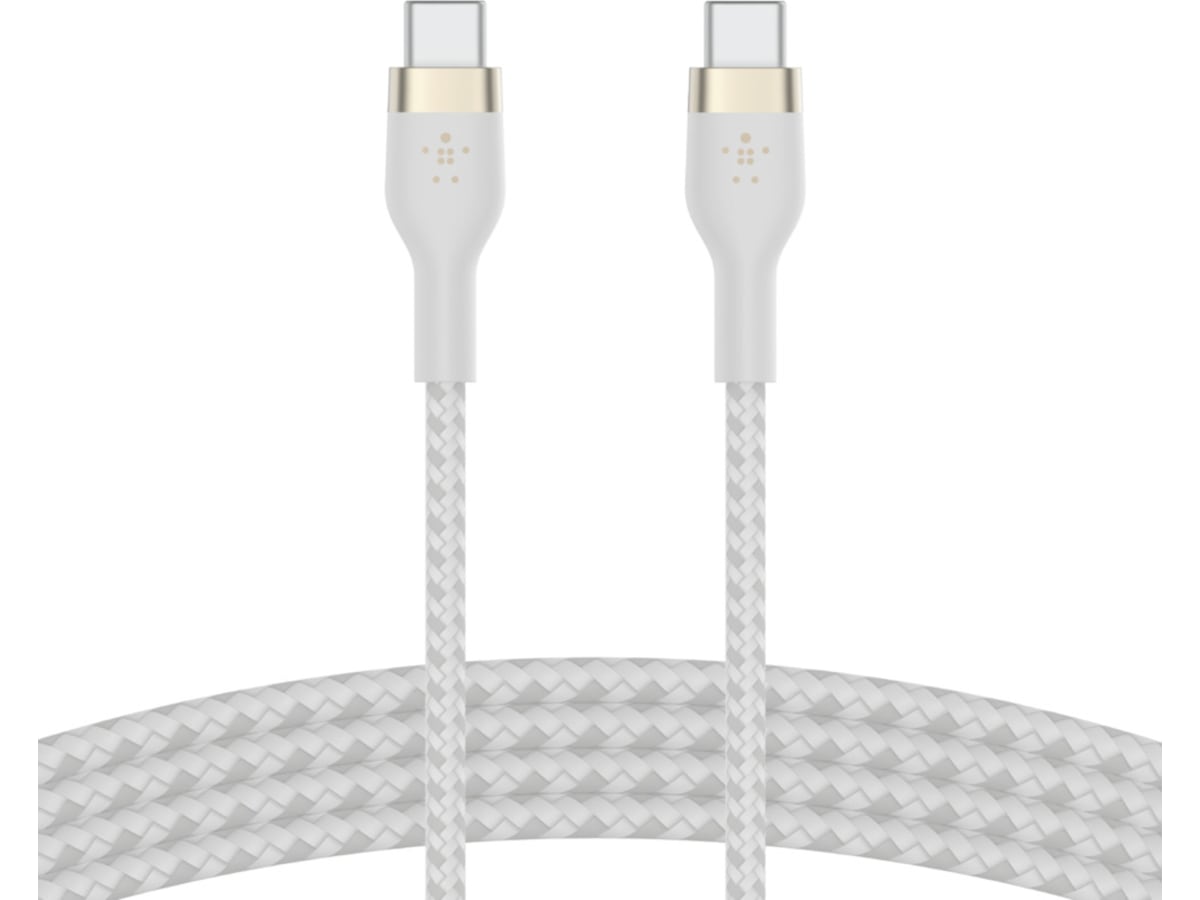 Belkin USB-C til USB-C kabel 3m (hvit) USB-kabler