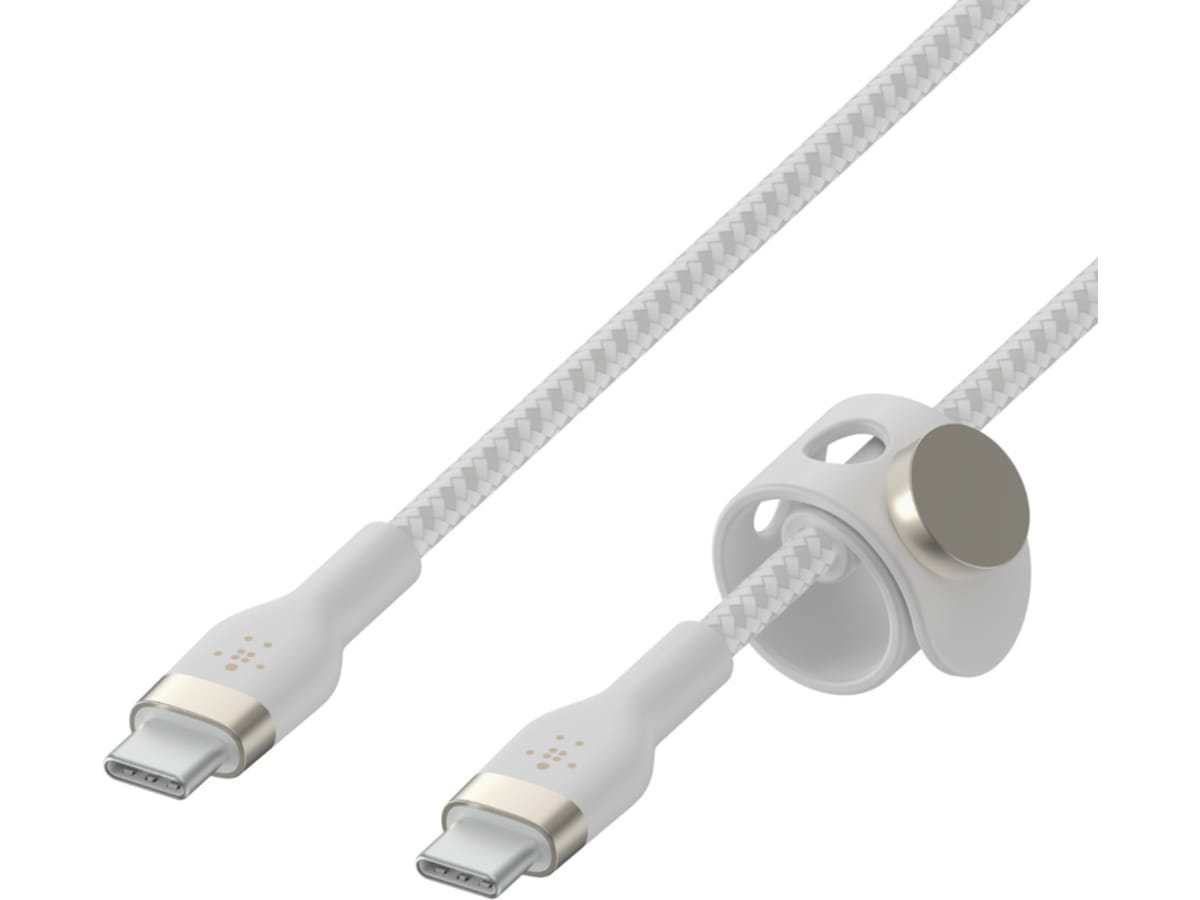 Belkin USB-C til USB-C kabel 3m (hvit) USB-kabler