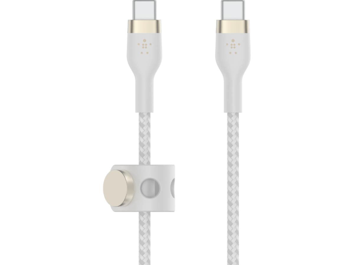 Belkin USB-C til USB-C kabel 3m (hvit) USB-kabler