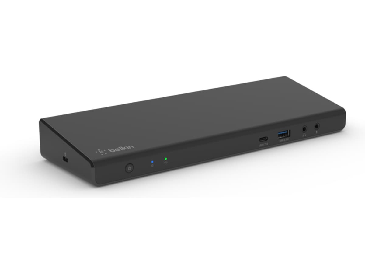 Belkin Connect USB-C Triple Display Docking (sort) Dockingstasjon & USB-HUB