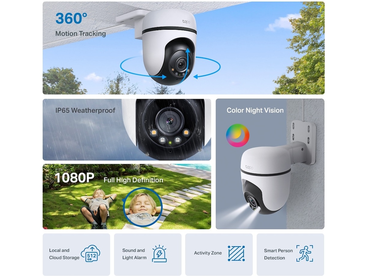 TP-Link Tapo C500 Overvåkningskamera Overvåkningskameraer