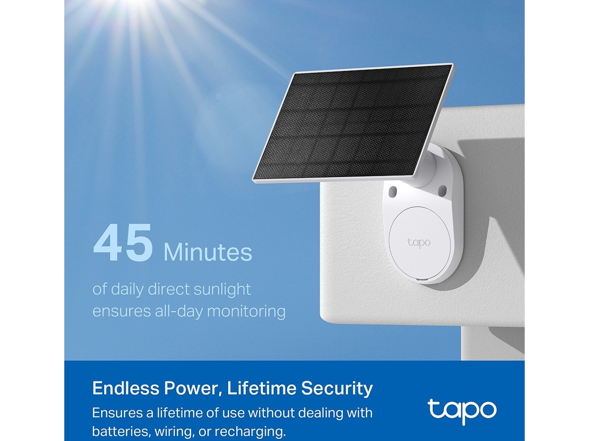 TP-Link Tapo C410 KIT soldrevet overvåkningskamera Overvåkningskameraer