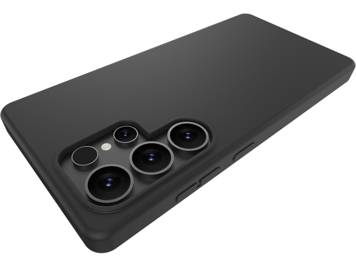 iiglo Galaxy S25 Ultra Silikondeksel (sort) Deksel til mobiltelefon