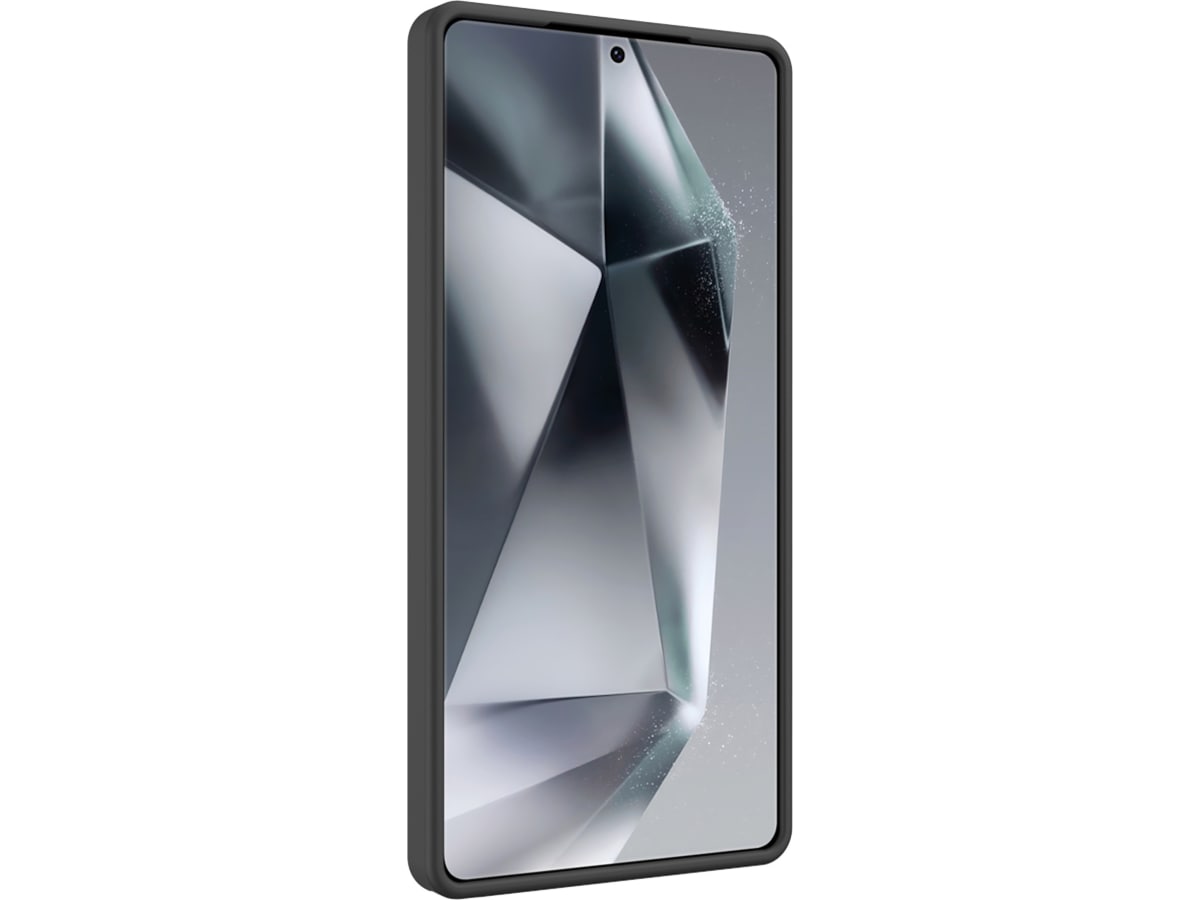 iiglo Galaxy S25 Ultra Silikondeksel (sort) Deksel til mobiltelefon