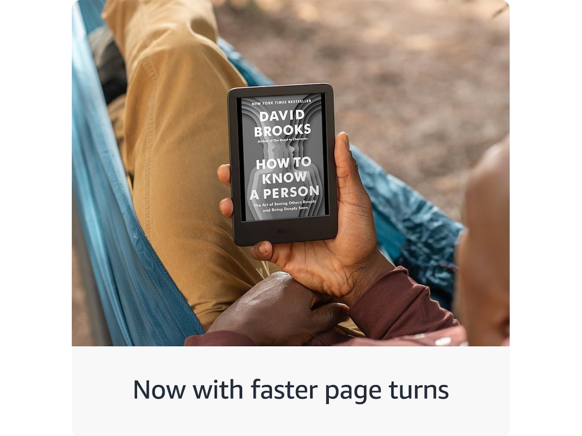 Amazon Kindle (2024) 6" 16GB (sort) Lesebrett