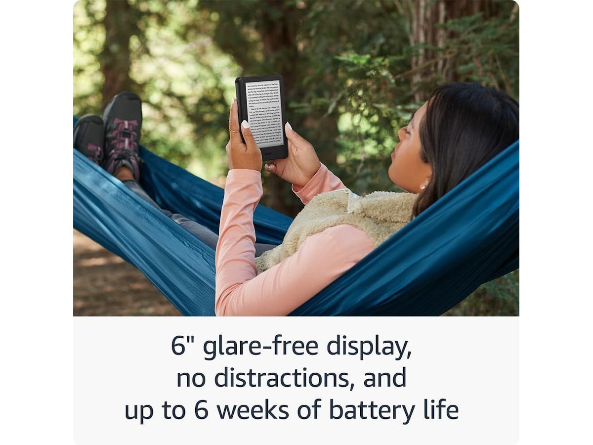 Amazon Kindle (2024) 6" 16GB (sort) Lesebrett