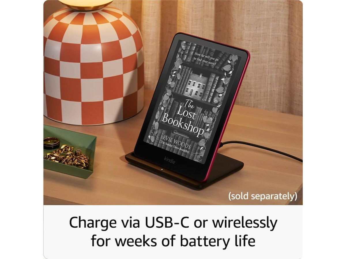 Amazon Kindle Paperwhite Signature Edition 7" 32GB (raspberry) Lesebrett