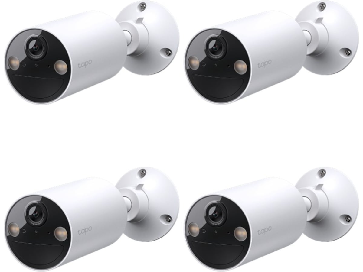 TP-Link Tapo C410 utendørs overvåkningskamera 4-pack Overvåkningskameraer