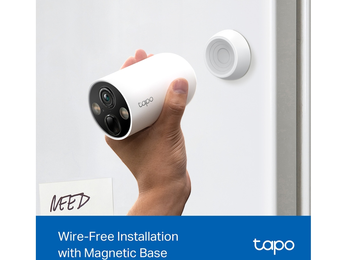 TP-Link Tapo C425 utendørs overvåkningskamera 4-pack Overvåkningskameraer