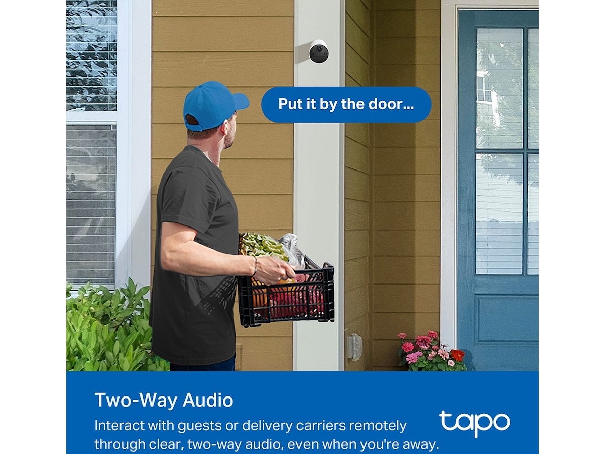TP-Link Tapo C410 utendørs overvåkningskamera 2-pack Overvåkningskameraer