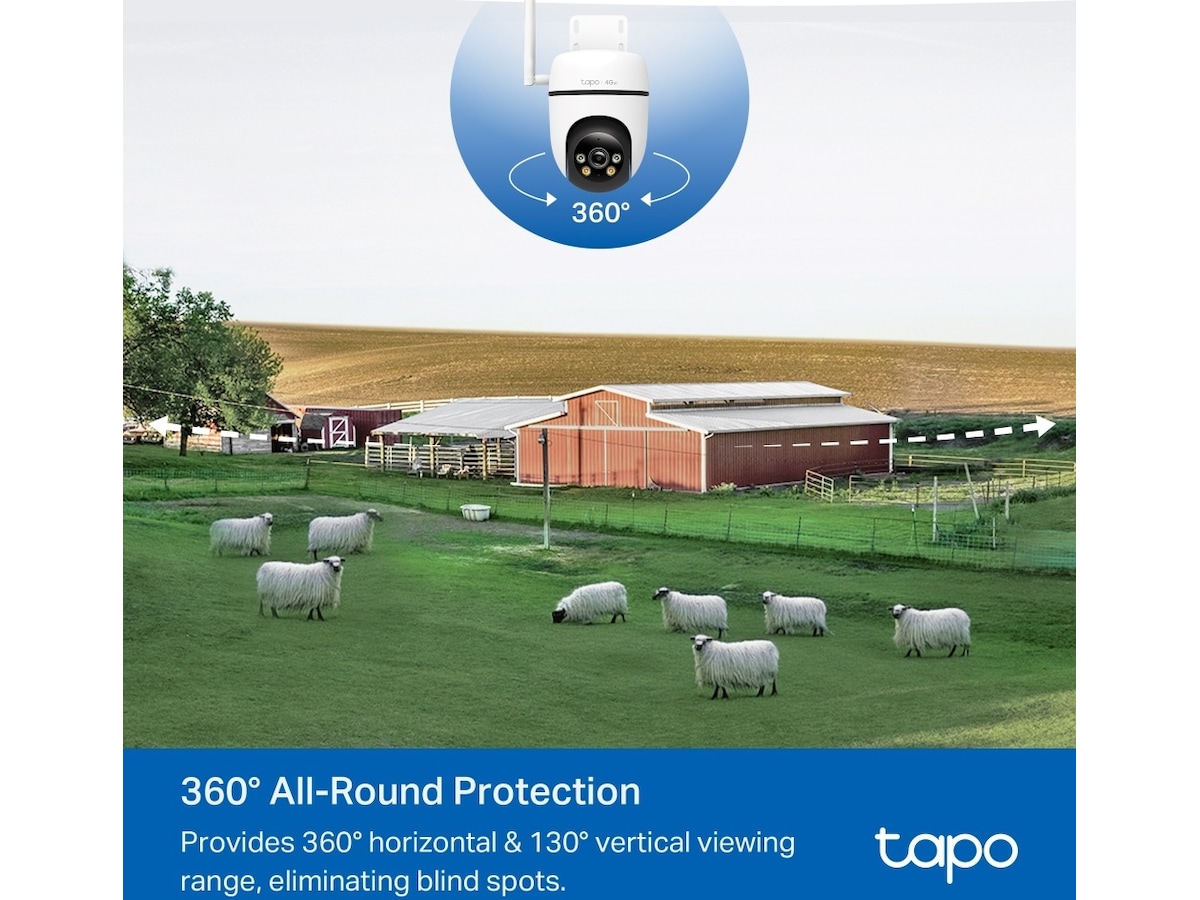 Tapo C501GW 4G overvåkningskamera Overvåkningskameraer