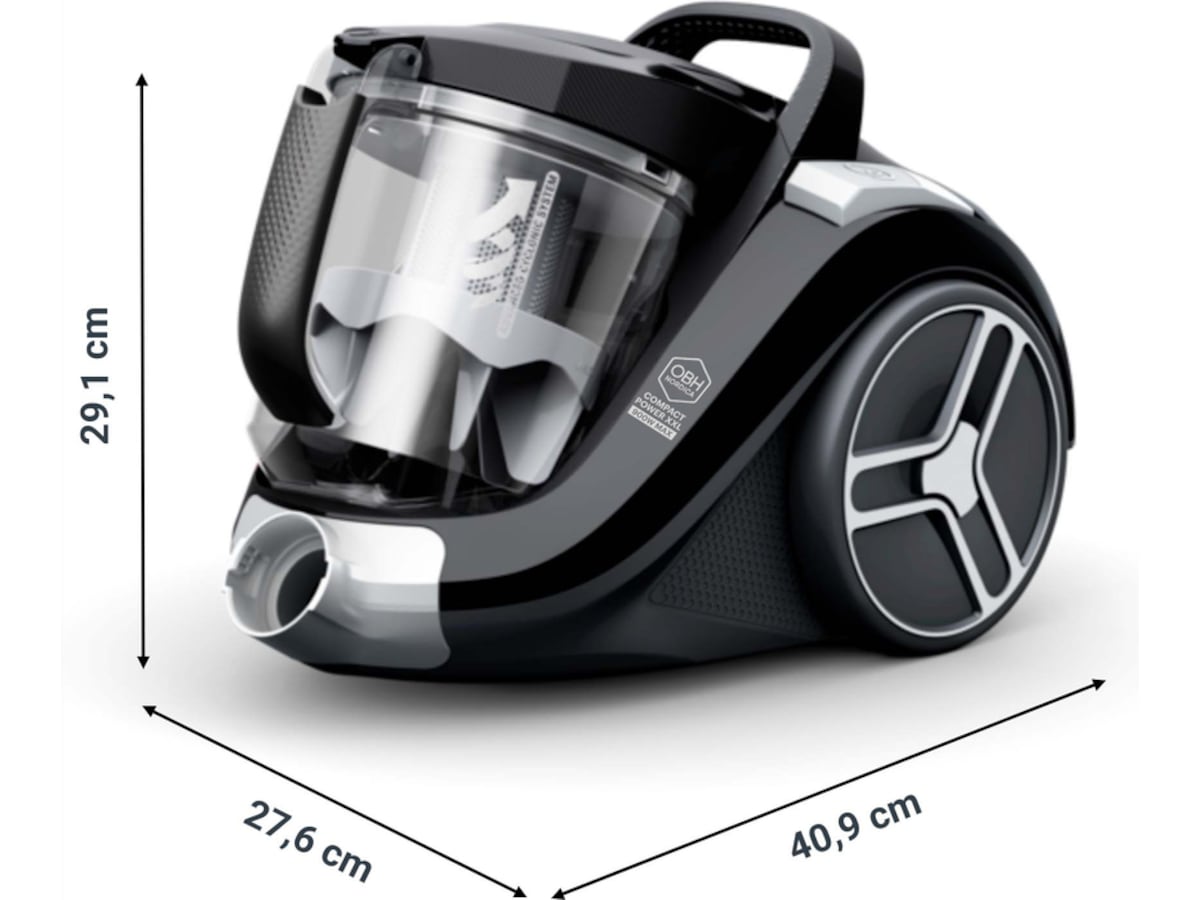 OBH Nordica Compact Power XXL Støvuger VO4B25NA Støvsugere