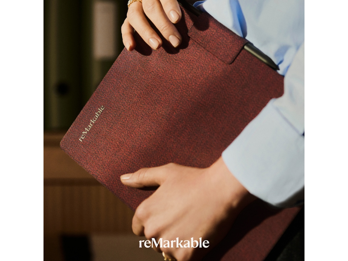 reMarkable Paper Pro Book Folio (burgunder) Digitale notatblokker & tilbehør