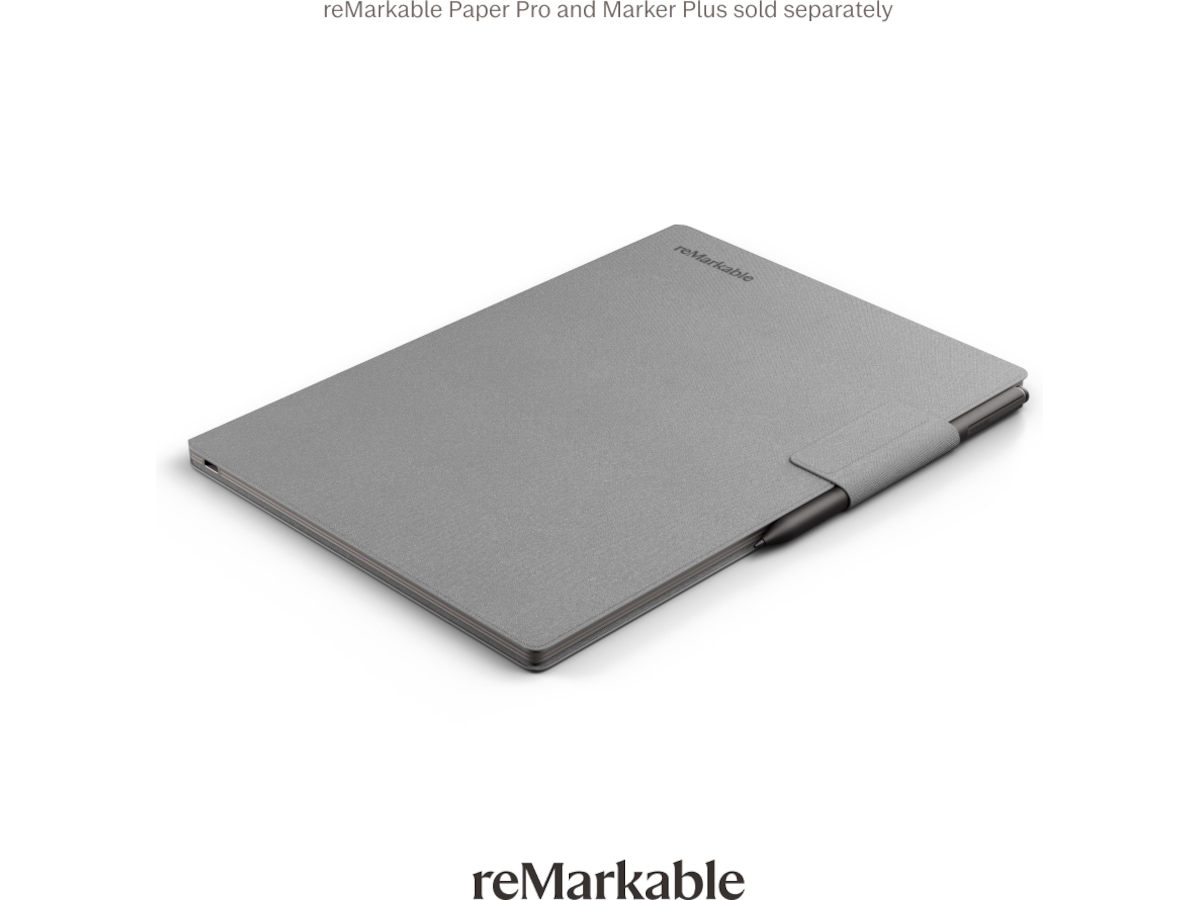 reMarkable Paper Pro Book Folio (grå) Digitale notatblokker & tilbehør