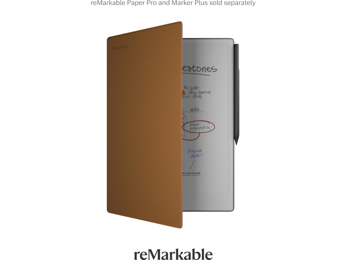 reMarkable Paper Pro Book Folio (brun) Digitale notatblokker & tilbehør