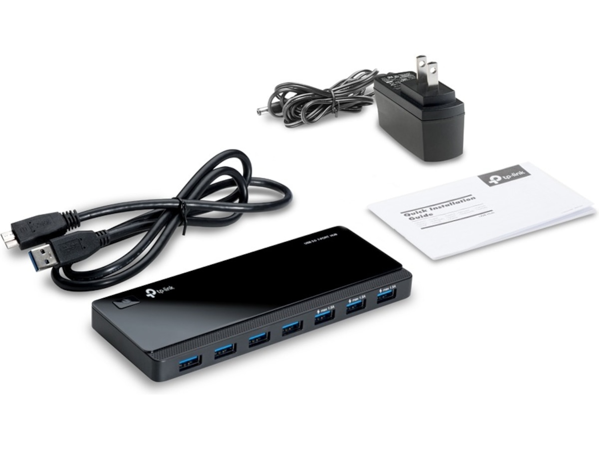 TP-Link UH700 USB 3.0 7-Ports Hub Dockingstasjon & USB-HUB